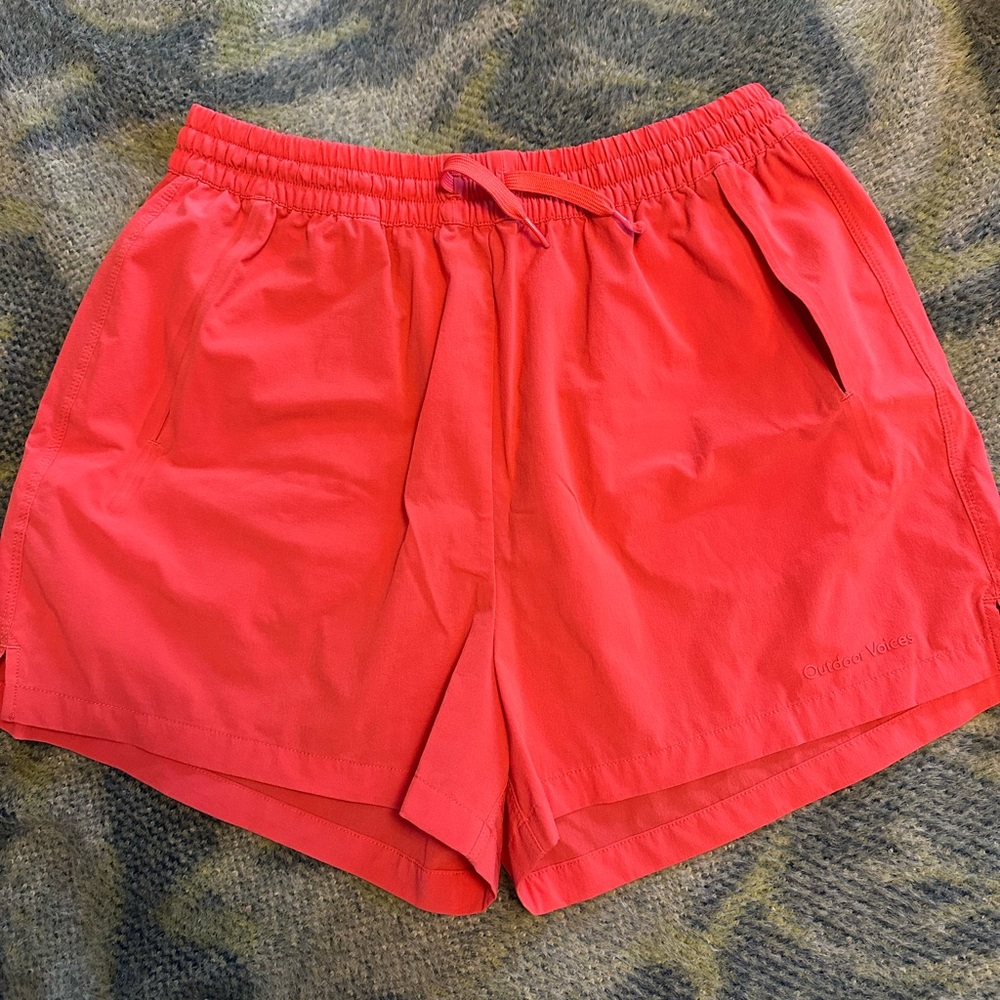 Outdoor Voices Doing Things Shorts Medium Orange/Red